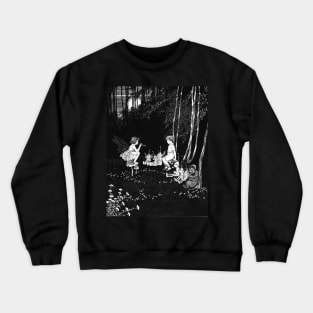 Fairy Music Under the Moon - Ida Rentoul Outhwaite Crewneck Sweatshirt